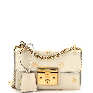 Padlock Shoulder Bag Printed Leather