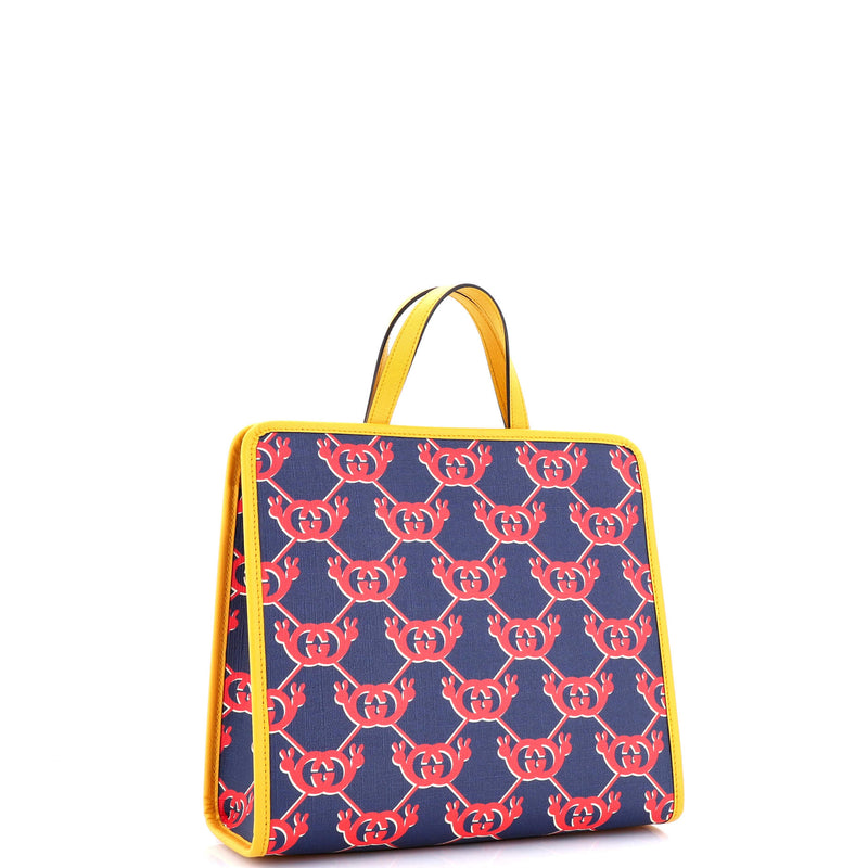 Children's Tote Printed Coated Canvas