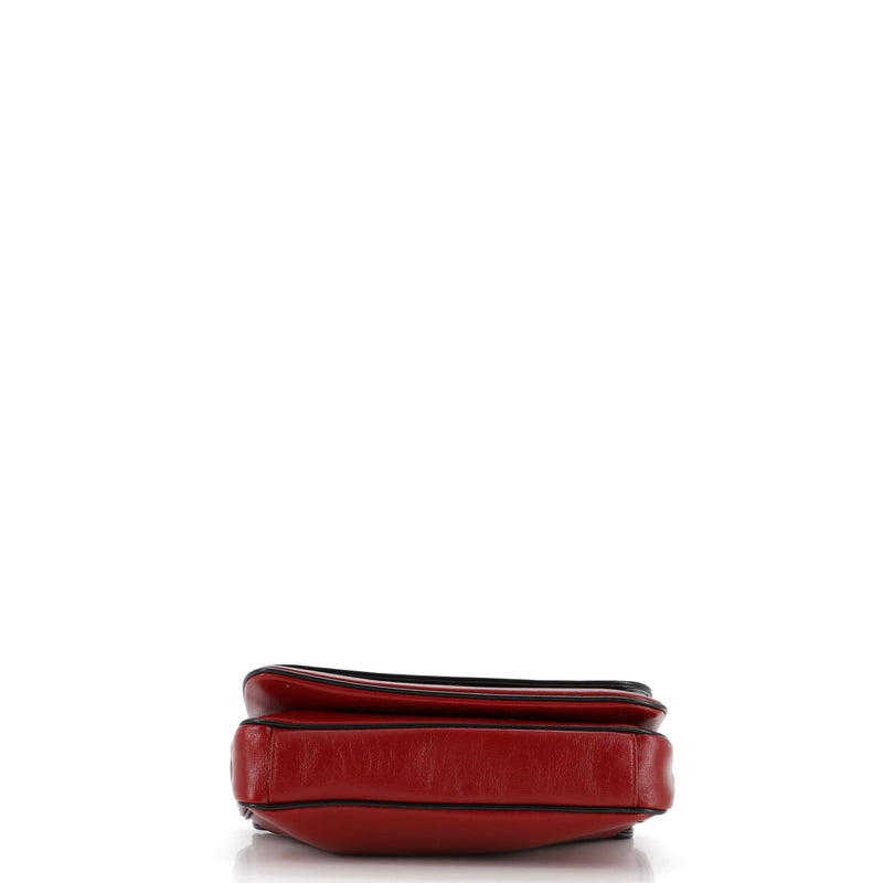 Marina Chain Flap Bag Leather Small