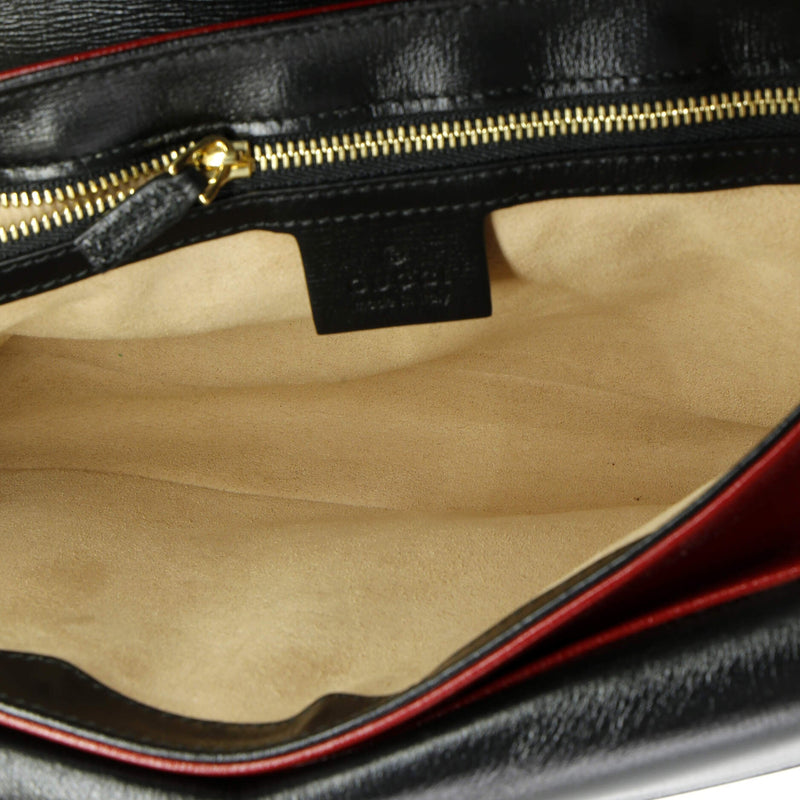 Marina Chain Flap Bag Leather Small