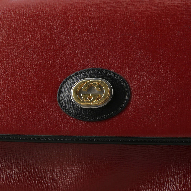 Marina Chain Flap Bag Leather Small