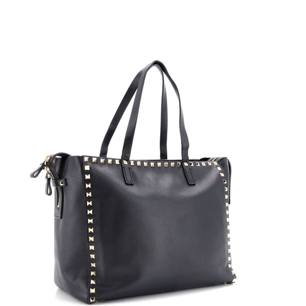 Rockstud Untitled Tote Leather Medium
