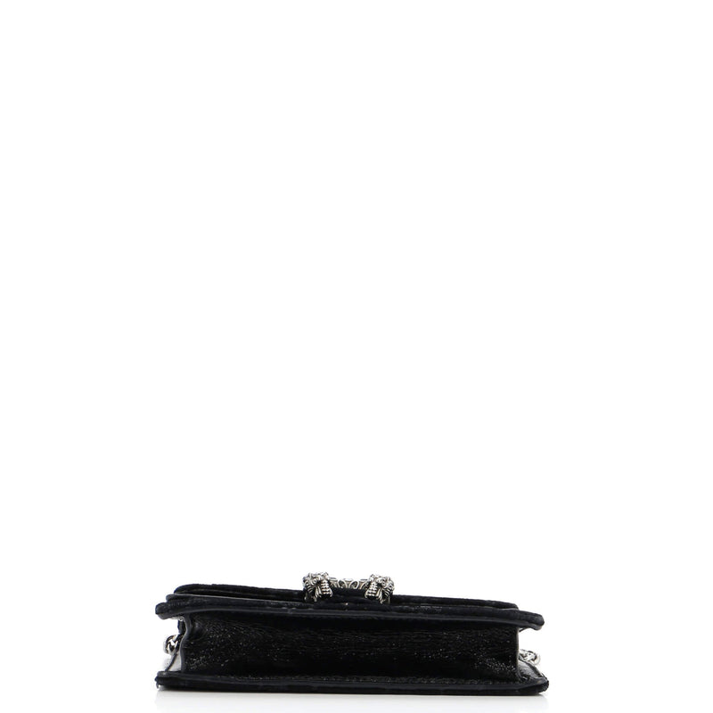 Dionysus Bag Gg Velvet Super Mini