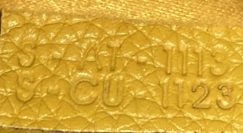 Luggage Bag Grainy Leather Micro