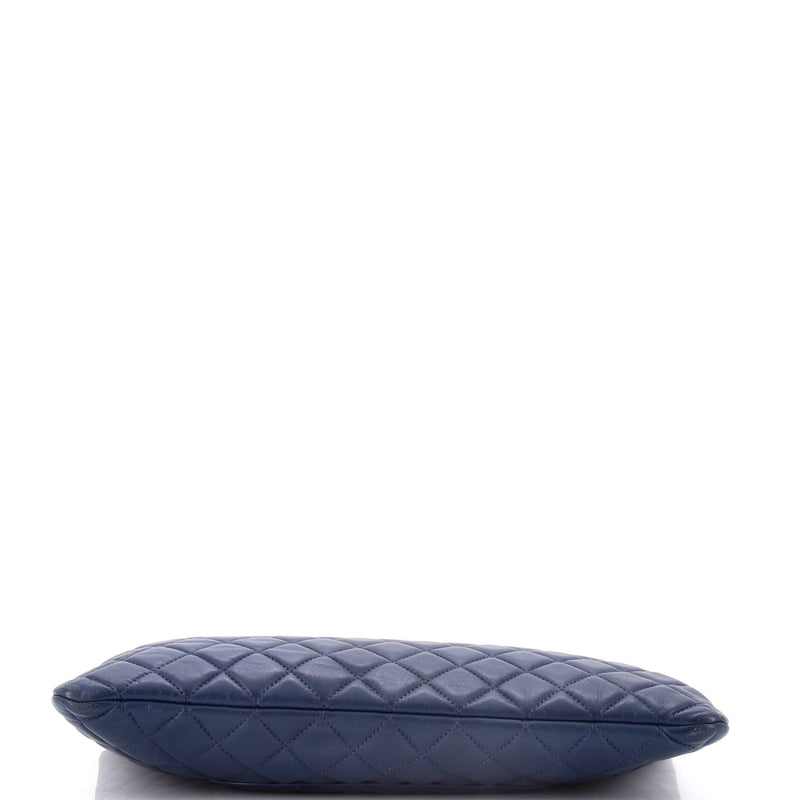 O Case Clutch Quilted Lambskin Large