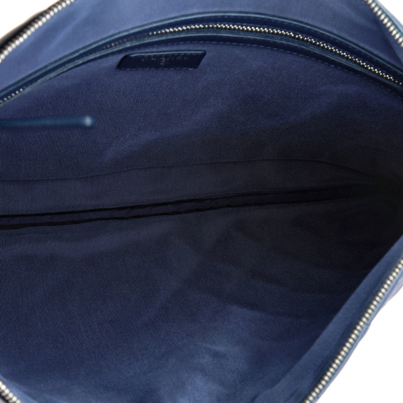 O Case Clutch Quilted Lambskin Large