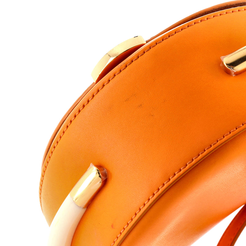 Moonlight Flap Bag Leather With