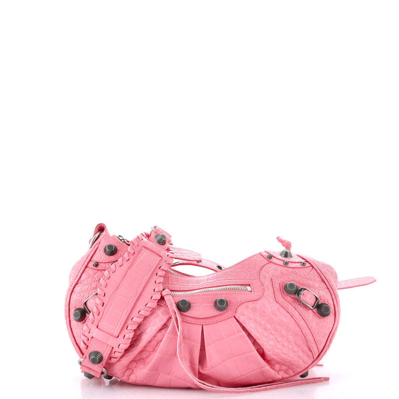 Le Cagole Giant Studs Shoulder Bag
