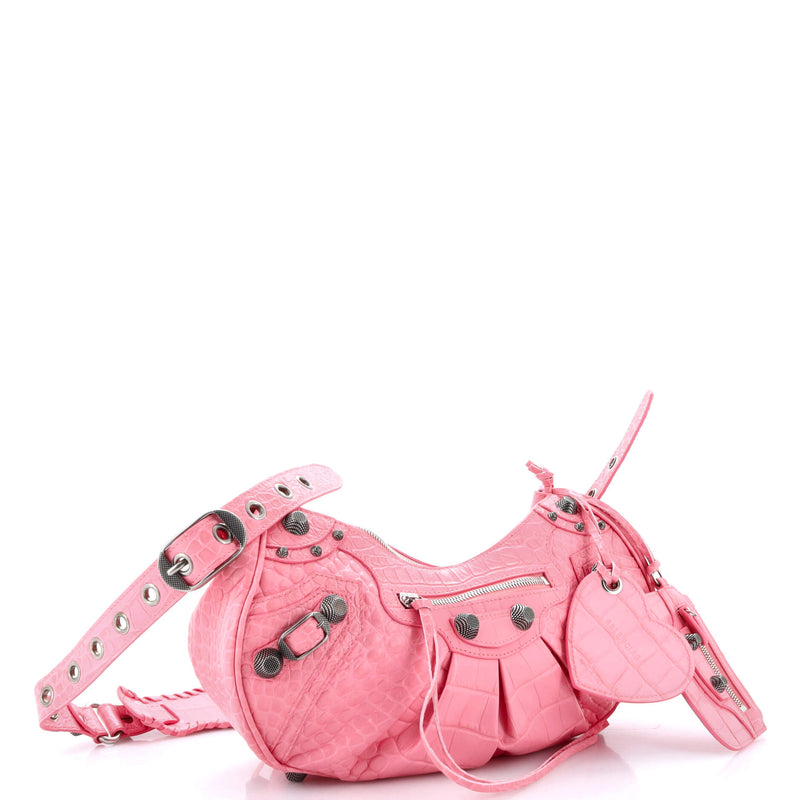 Le Cagole Giant Studs Shoulder Bag