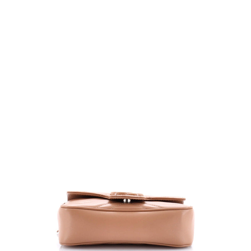 Gg Marmont Flap Belt Bag Matelasse