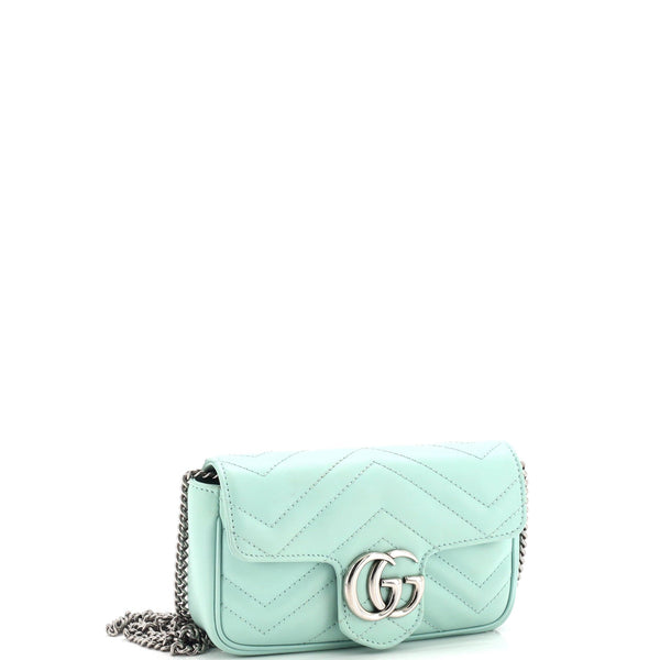 Gg Marmont Monochrome Flap Bag Matelasse