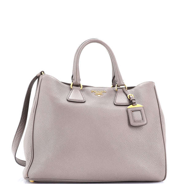 Convertible Shopper Tote Vitello Daino