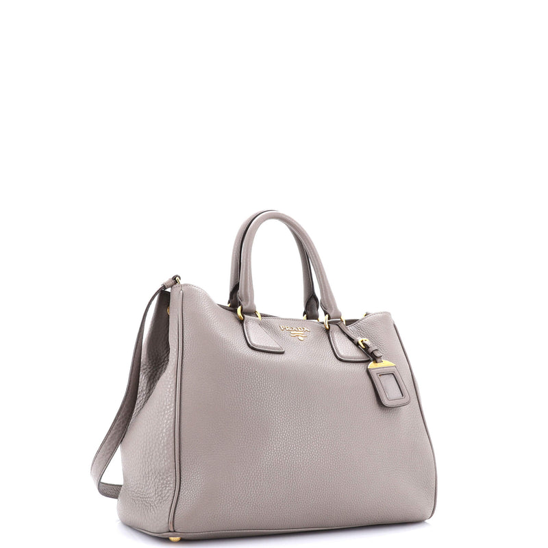 Convertible Shopper Tote Vitello Daino