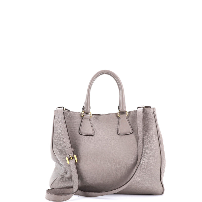 Convertible Shopper Tote Vitello Daino