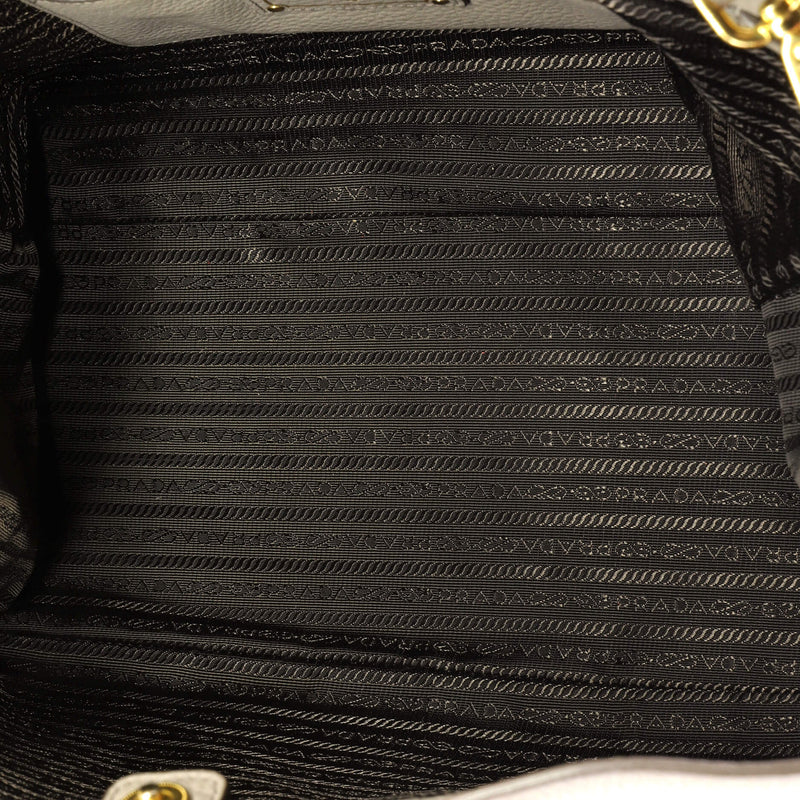 Convertible Shopper Tote Vitello Daino