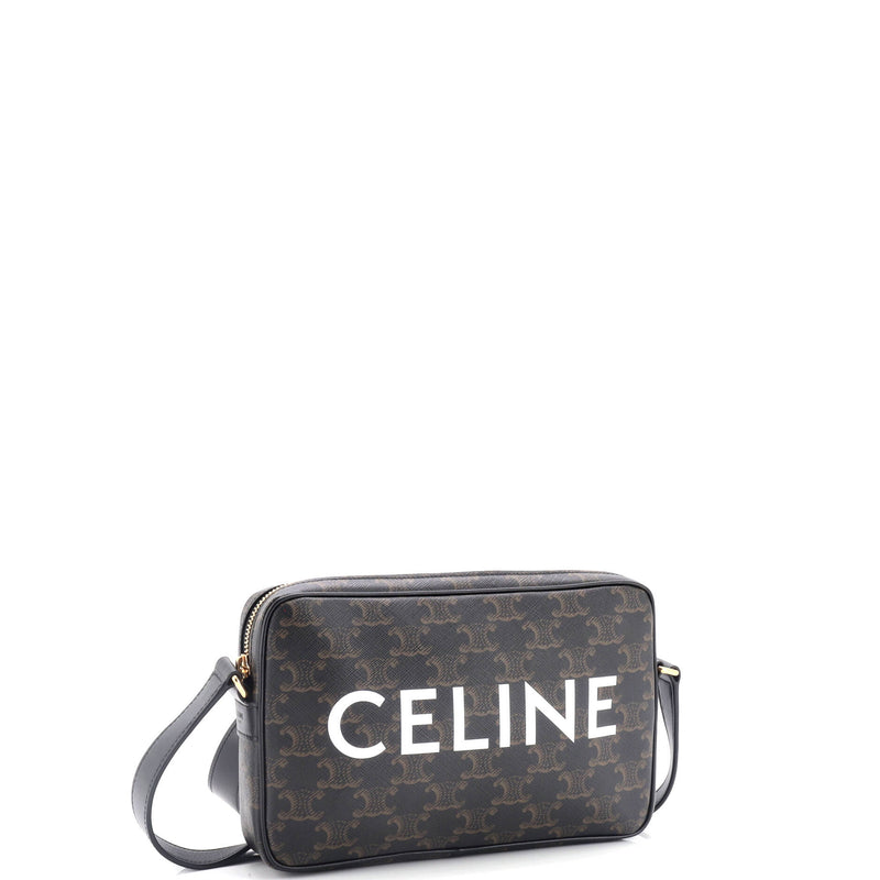 Logo Messenger Bag Triomphe Coated