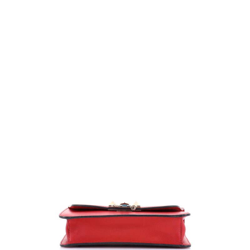 Demilune Shoulder Bag Leather Small