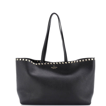 Rockstud Shopping Tote Leather Medium