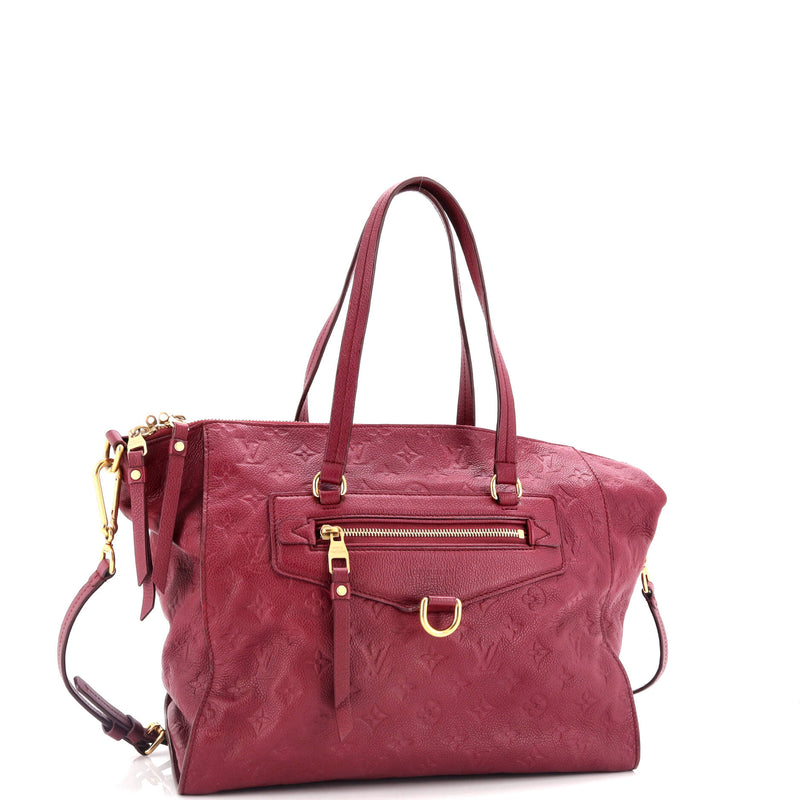 Lumineuse Handbag Empreinte Leather Pm