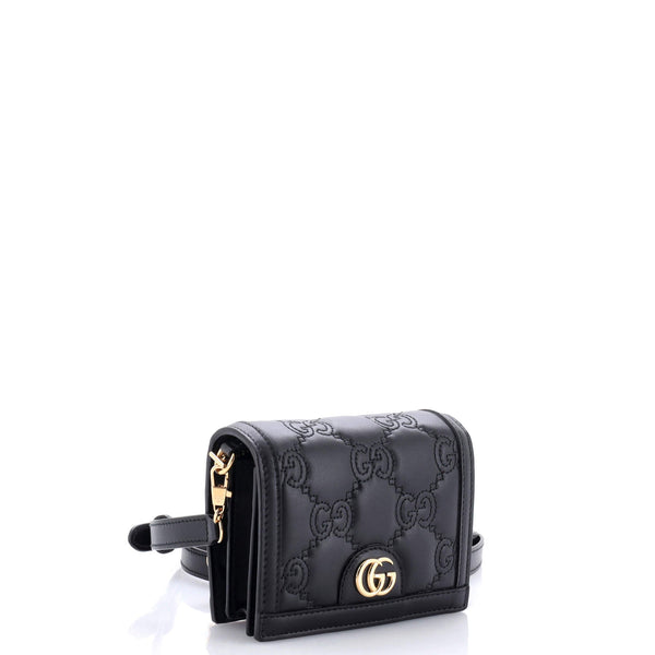 Gg Marmont Flap Messenger Bag