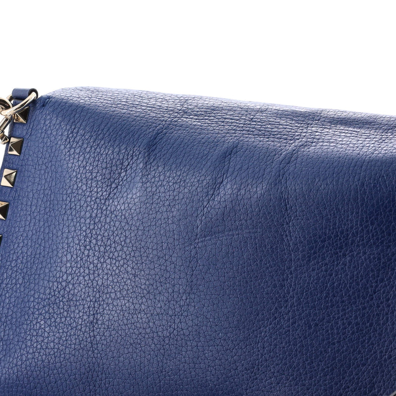 Rockstud Front Handle Flap Bag Leather