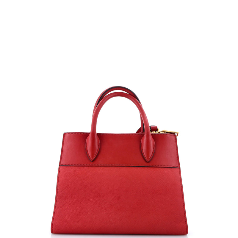 Paradigme Tote Saffiano With City Calf