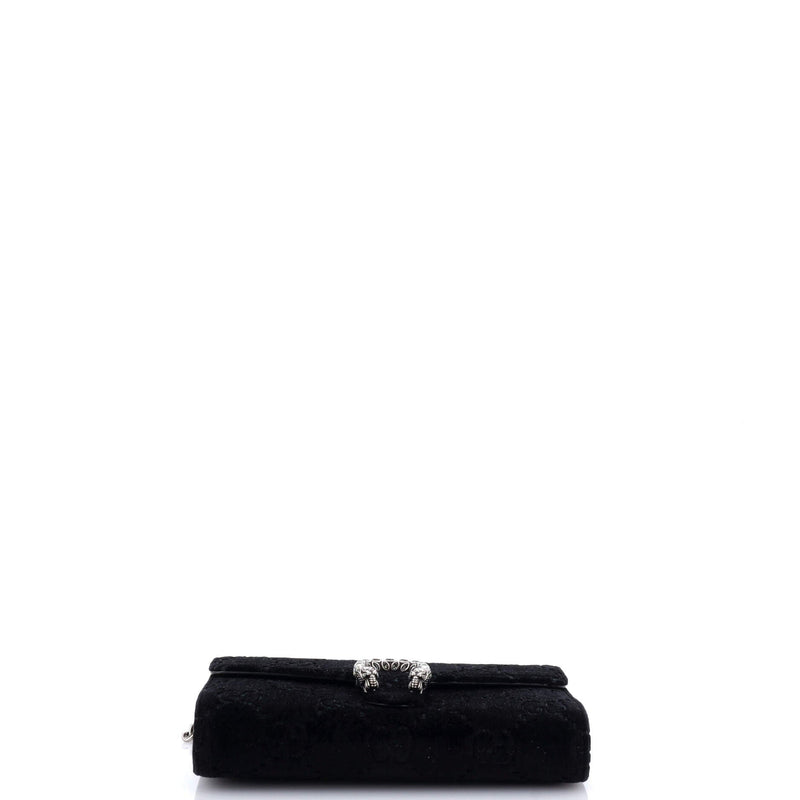Dionysus Chain Wallet Gg Velvet Small