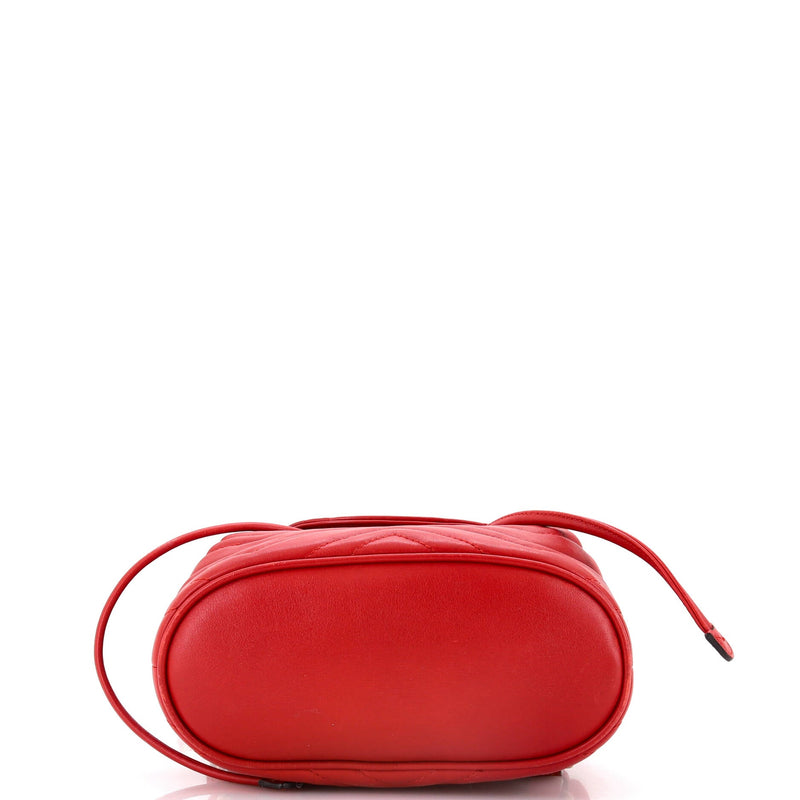 Gg Marmont Drawstring Backpack Matelasse