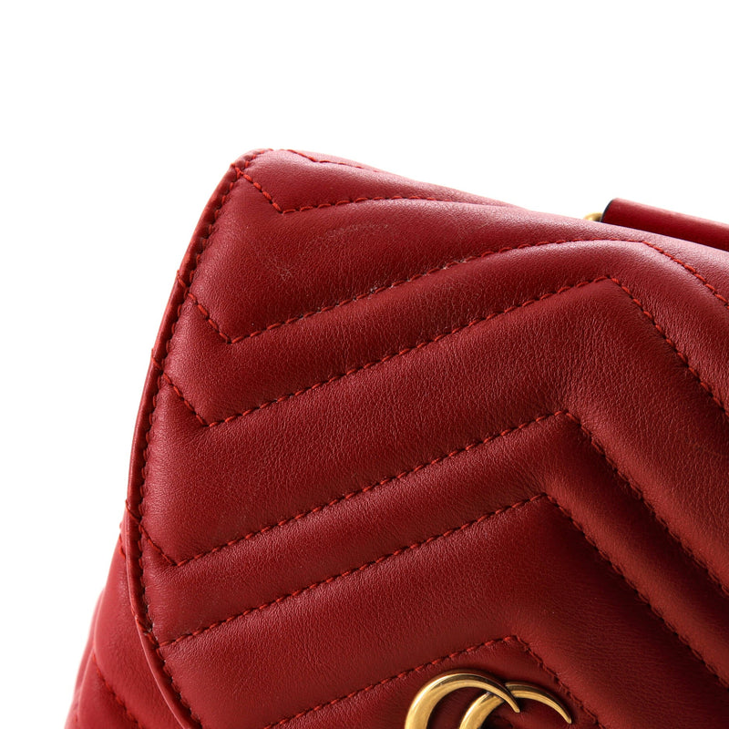 Gg Marmont Drawstring Backpack Matelasse