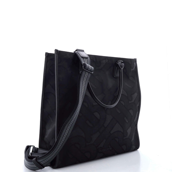 Convertible Tote Tb Jacquard Canvas