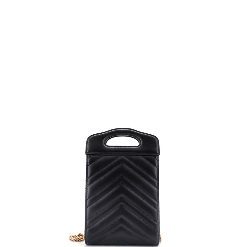 Gg Marmont Top Handle Convertible Chain
