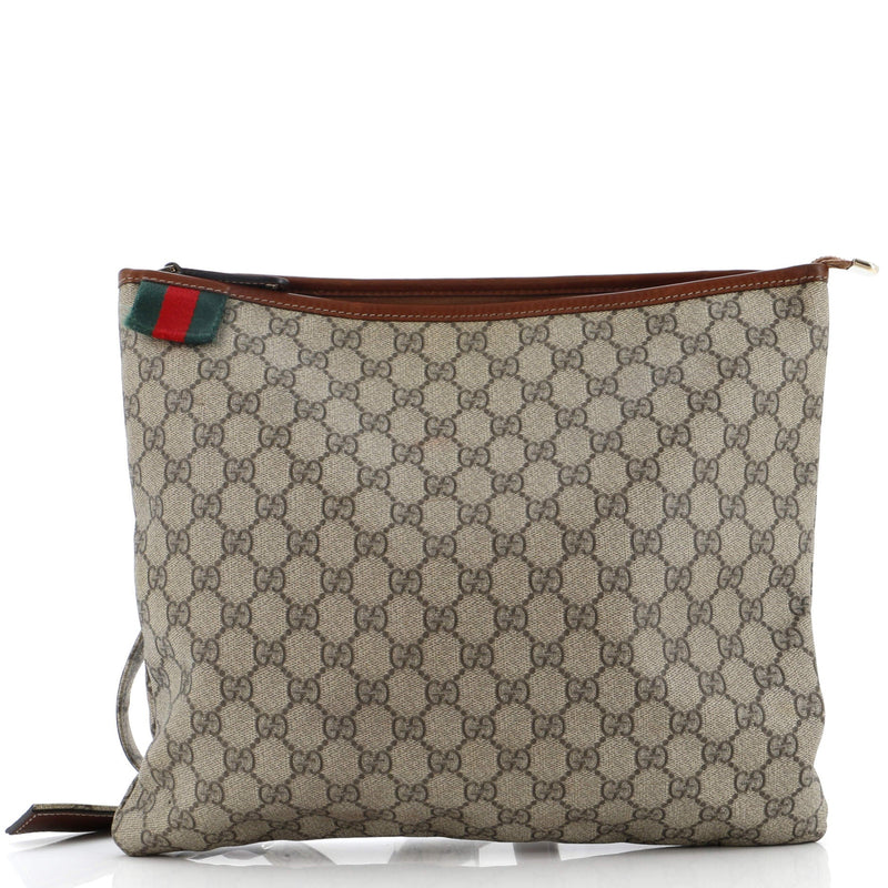 Web Loop Flat Messenger Gg Coated Canvas