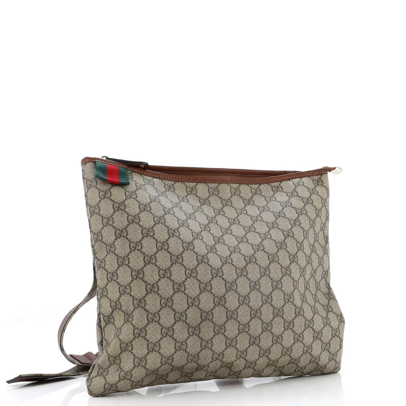 Web Loop Flat Messenger Gg Coated Canvas