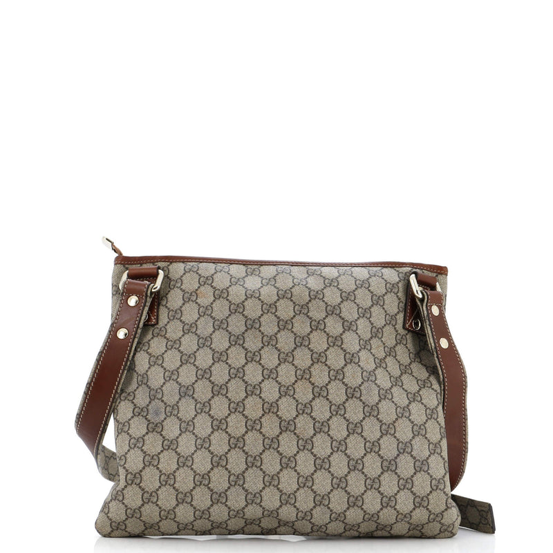 Web Loop Flat Messenger Gg Coated Canvas