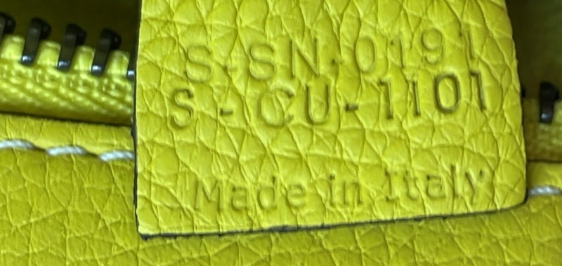 Luggage Bag Grainy Leather Mini