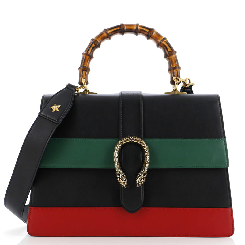 Dionysus Bamboo Top Handle Bag