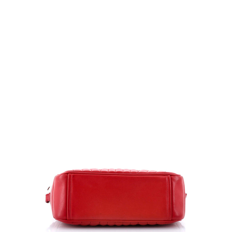 Camera Bag Diagramme Quilted Leather