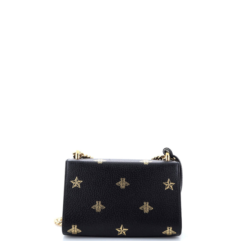 Padlock Shoulder Bag Printed Leather
