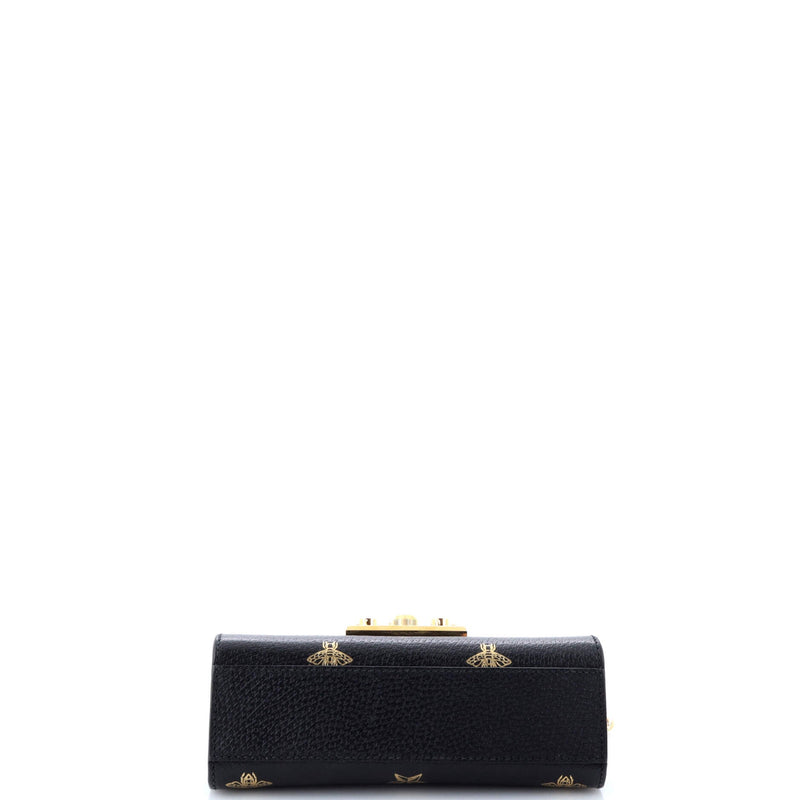 Padlock Shoulder Bag Printed Leather