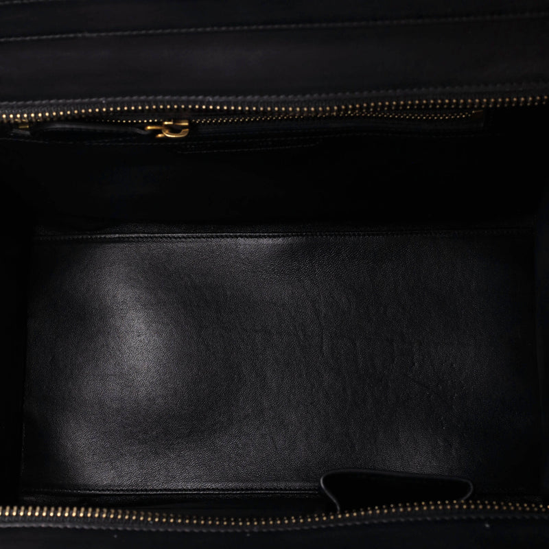 Luggage Bag Printed Textile And Leather
