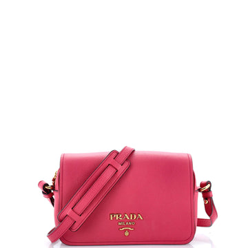 Flap Zip Crossbody Bag Vitello Phenix
