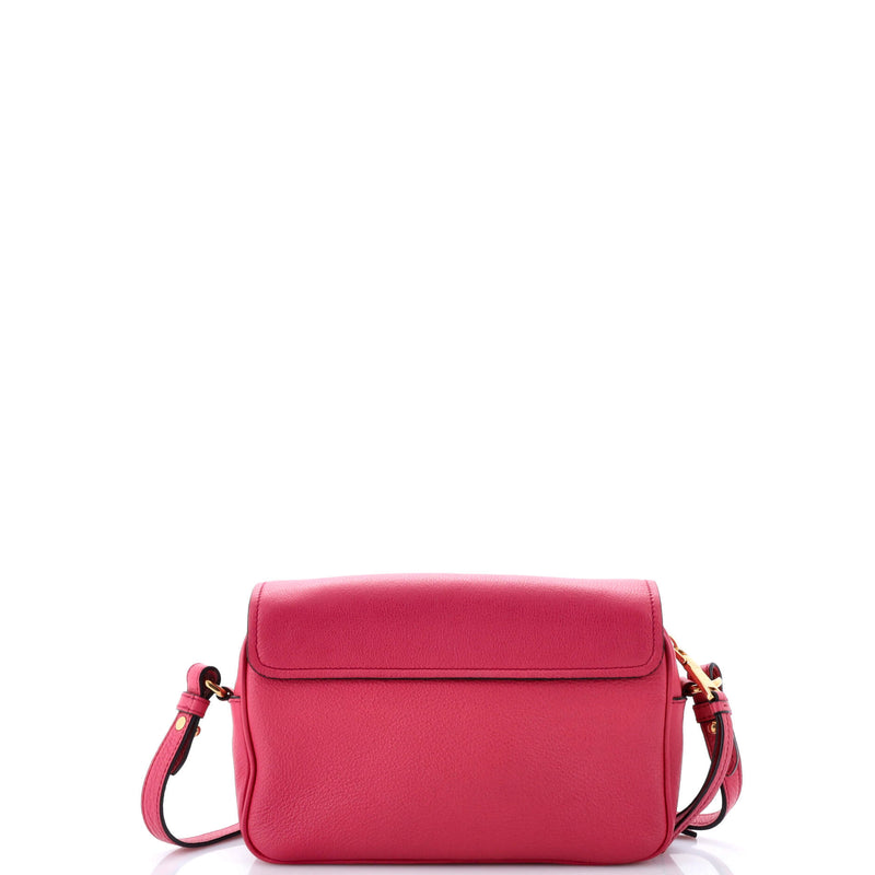 Flap Zip Crossbody Bag Vitello Phenix