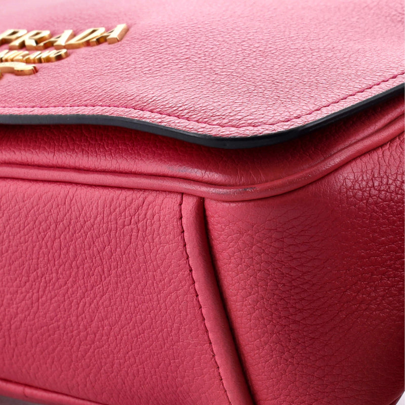 Flap Zip Crossbody Bag Vitello Phenix