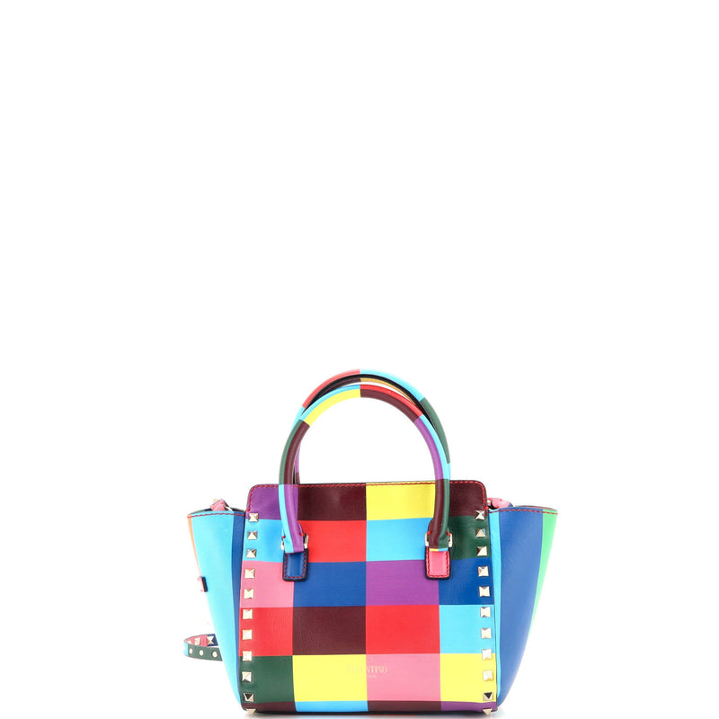 Rockstud Tote Rigid Leather Mini