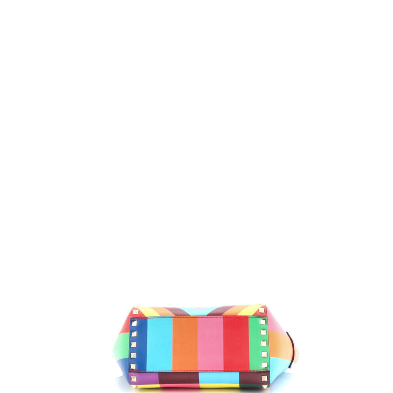 Rockstud Tote Rigid Leather Mini