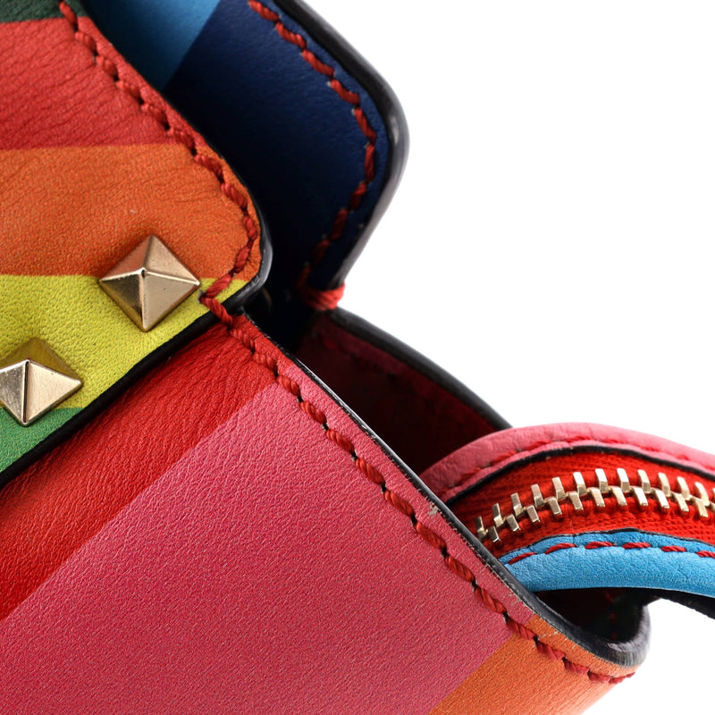 Rockstud Tote Rigid Leather Mini