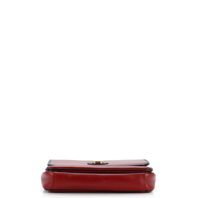 Marina Chain Flap Bag Leather Small