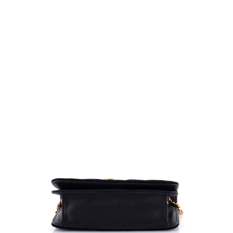 Gg Marmont Chain Flap Bag Matelasse