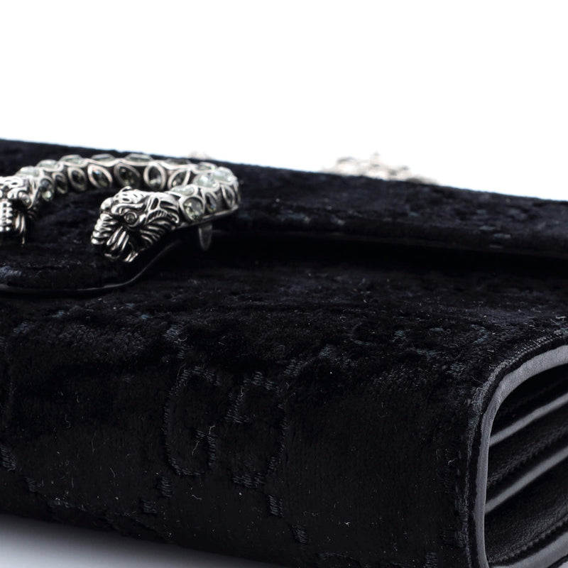 Dionysus Chain Wallet Gg Velvet Small