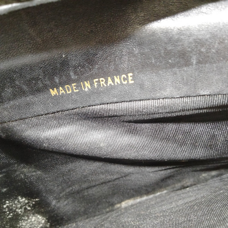 Chanel Long Wallet Black Caviarskin
